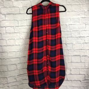 🚫SOLD🚫 H&M Divided Red and Blue Flannel